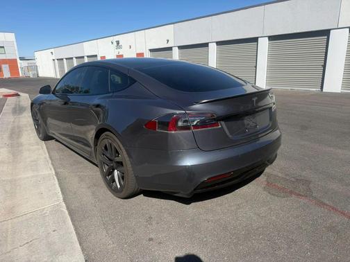Gray 2022 Tesla Model S Long Range