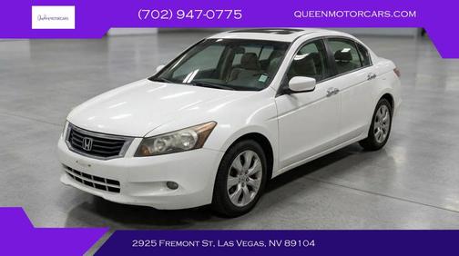 White 2008 Honda Accord EX-L