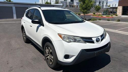 Super White 2014 Toyota RAV4 LE