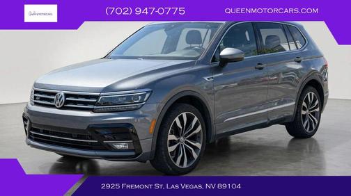 Platinum Gray Metallic 2019 Volkswagen Tiguan 2.0T SEL R-Line 4MOTION