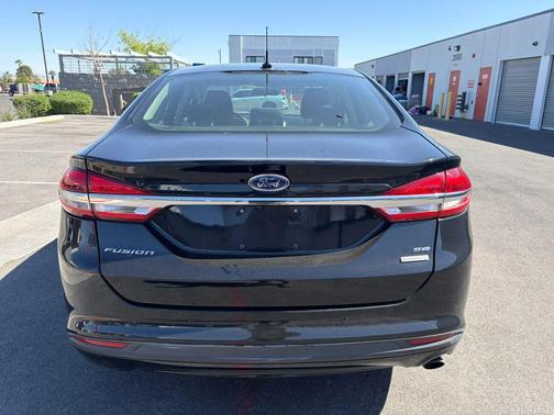 Shadow Black 2018 Ford Fusion SE