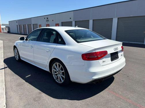 Ibis White 2015 Audi A4 2.0T Premium Plus