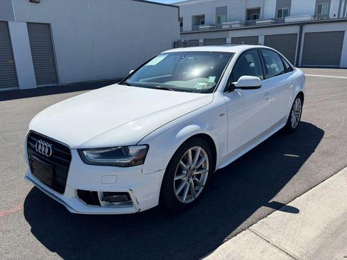 Ibis White 2015 Audi A4 2.0T Premium Plus