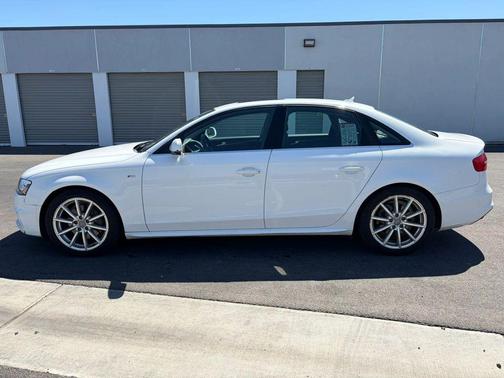 Ibis White 2015 Audi A4 2.0T Premium Plus