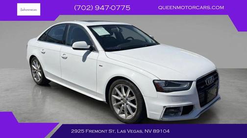 Ibis White 2015 Audi A4 2.0T Premium Plus
