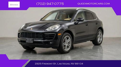 Black 2015 Porsche Macan Macan Sport Edition
