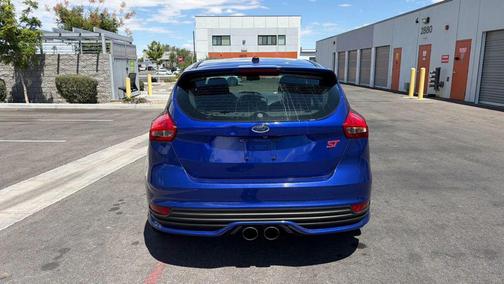 Blue 2015 Ford Focus ST