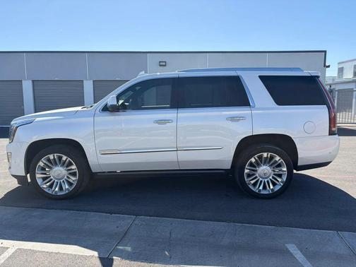Crystal White Tricoat 2020 Cadillac Escalade Platinum