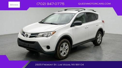 Super White 2013 Toyota RAV4 LE