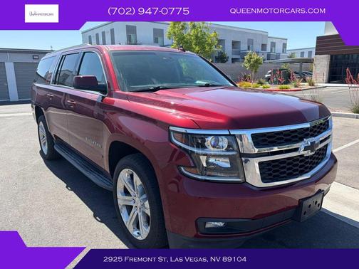 Red Tintcoat 2017 Chevrolet Suburban LT