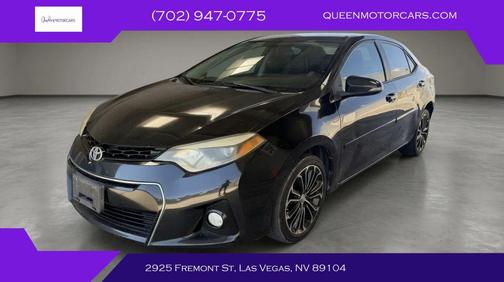 Black Sand Pearl 2016 Toyota Corolla S Plus