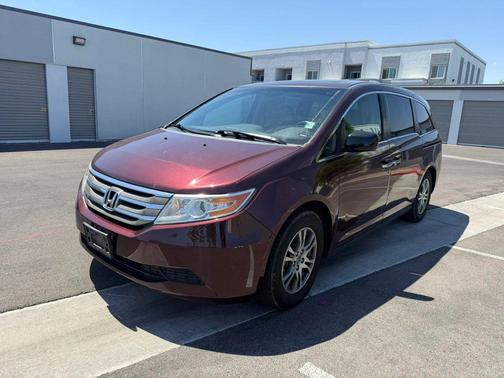 Burgundy 2012 Honda Odyssey EX-L
