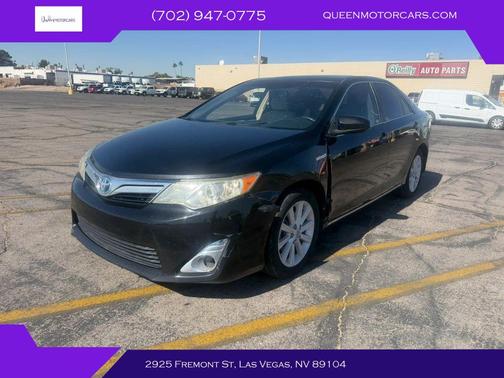 Attitude Black Metallic 2013 Toyota Camry Hybrid XLE