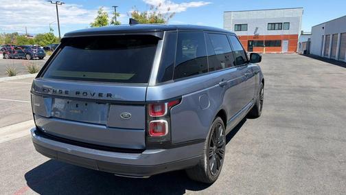Blue 2018 Land Rover Range Rover 5.0L Supercharged LWB