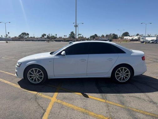 White 2016 Audi A4 2.0T Premium