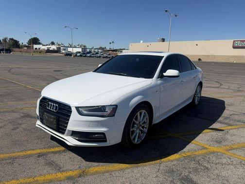 White 2016 Audi A4 2.0T Premium