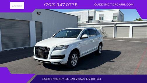 Carrara White 2015 Audi Q7 3.0T Premium