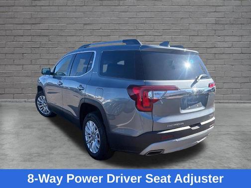 Satin Steel Metallic 2021 GMC Acadia SLE