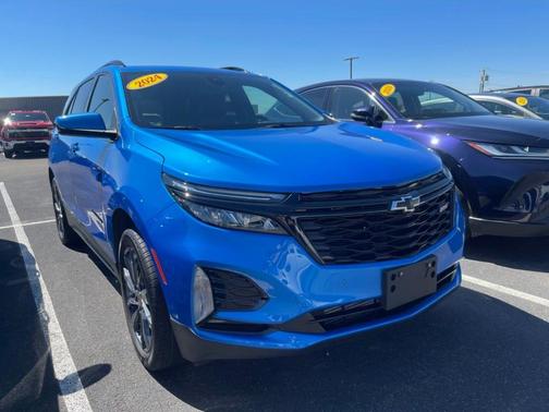 Rip Tide Blue 2024 Chevrolet Equinox RS