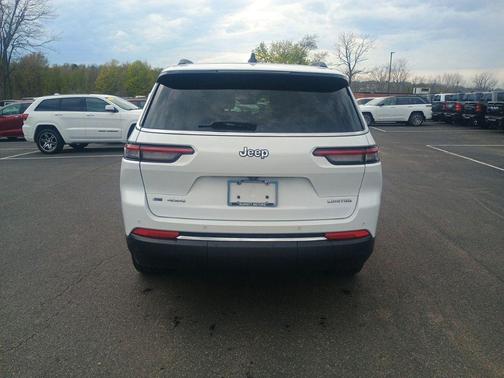 Bright White Clearcoat 2021 Jeep Grand Cherokee L Limited