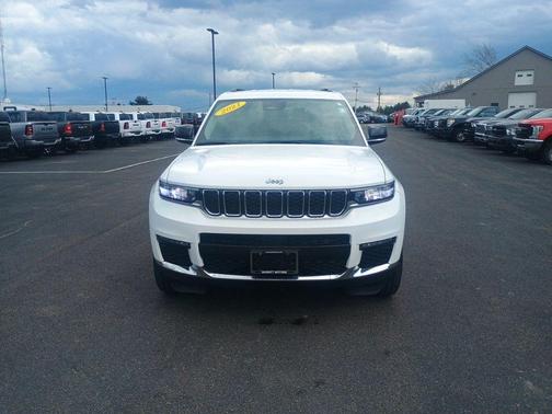 Bright White Clearcoat 2021 Jeep Grand Cherokee L Limited