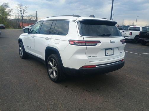Bright White Clearcoat 2021 Jeep Grand Cherokee L Limited