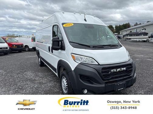 Bright White Clearcoat 2025 RAM ProMaster 3500 High Roof