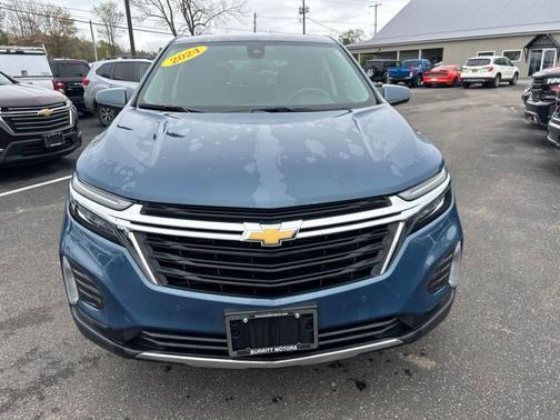 Lakeshore Blue Metallic 2024 Chevrolet Equinox LT