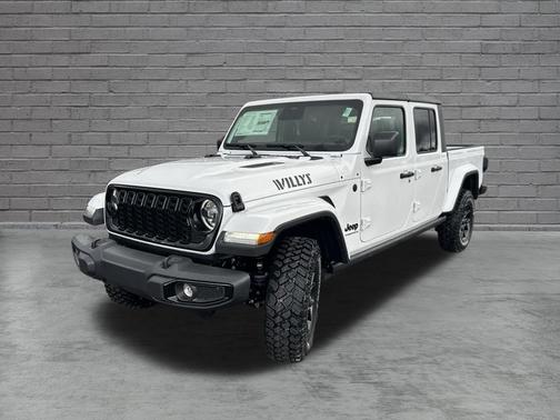 Bright White Clearcoat 2026 Jeep Gladiator Willys