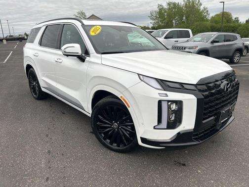 Hyper White 2025 Hyundai PALISADE Calligraphy Night Edition
