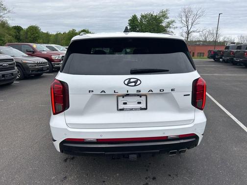 Hyper White 2025 Hyundai PALISADE Calligraphy Night Edition