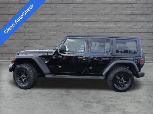Black Clearcoat 2025 Jeep Wrangler Willys
