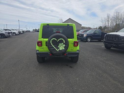 Limited Edition Gecko Clear 2021 Jeep Wrangler Unlimited 4xe Sahara
