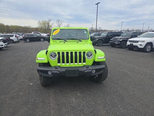 Limited Edition Gecko Clear 2021 Jeep Wrangler Unlimited 4xe Sahara