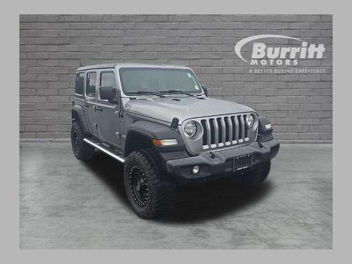 Billet Silver Metallic Clearcoat 2019 Jeep Wrangler Unlimited Sport