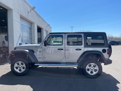 Billet Silver Metallic Clearcoat 2019 Jeep Wrangler Unlimited Sport