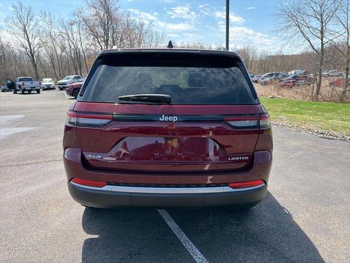 Velvet Red Pearlcoat 2026 Jeep Grand Cherokee Limited