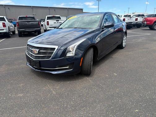 Dark Adriatic Blue Metallic 2016 Cadillac ATS 2.0L Turbo