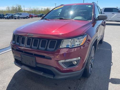 Velvet Red Pearlcoat 2021 Jeep Compass 80th Special Edition