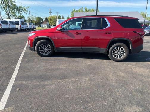Radiant Red 2023 Chevrolet Traverse LT Cloth