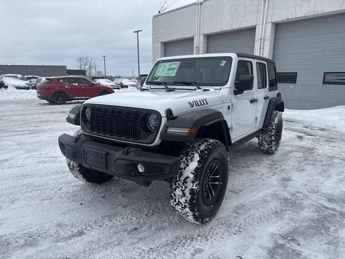 Bright White Clearcoat 2026 Jeep Wrangler Sport