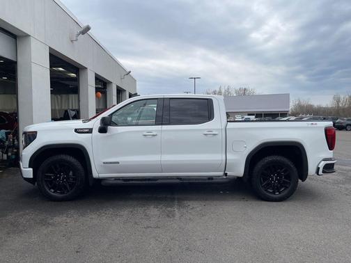 Summit White 2025 GMC Sierra 1500 Elevation