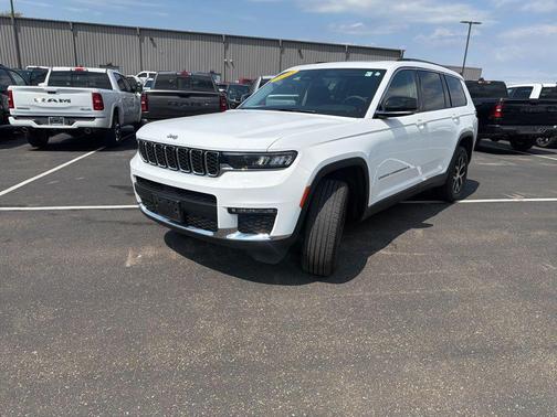 Bright White Clearcoat 2023 Jeep Grand Cherokee L Limited