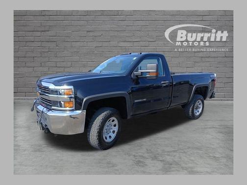 Black 2017 Chevrolet Silverado 3500 WT
