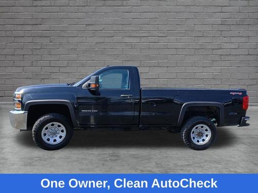 Black 2017 Chevrolet Silverado 3500 WT