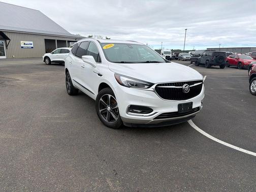 White Frost Tri-Coat 2019 Buick Enclave Premium