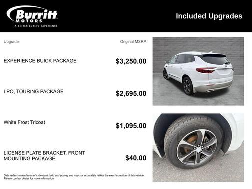 White Frost Tri-Coat 2019 Buick Enclave Premium
