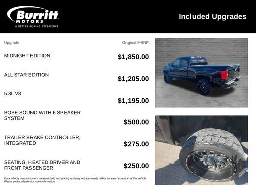 Black 2017 Chevrolet Silverado 1500 1LT