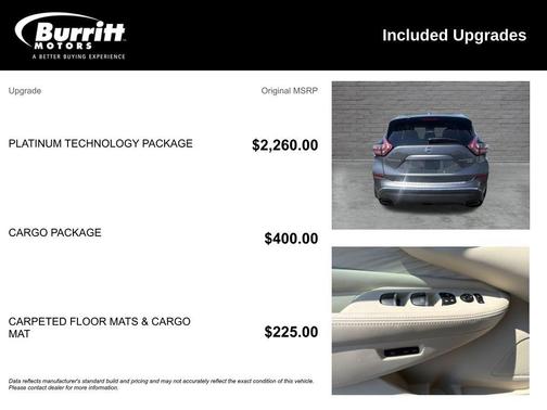 Gun Metallic 2016 Nissan Murano Platinum