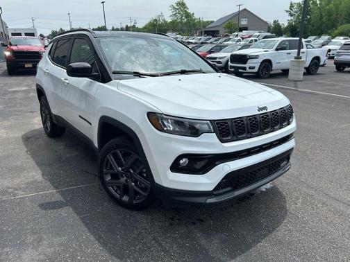 Bright White Clearcoat 2026 Jeep Compass Limited